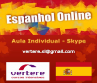 Curso de Espanhol - Online Skype - Aula individual de espanh